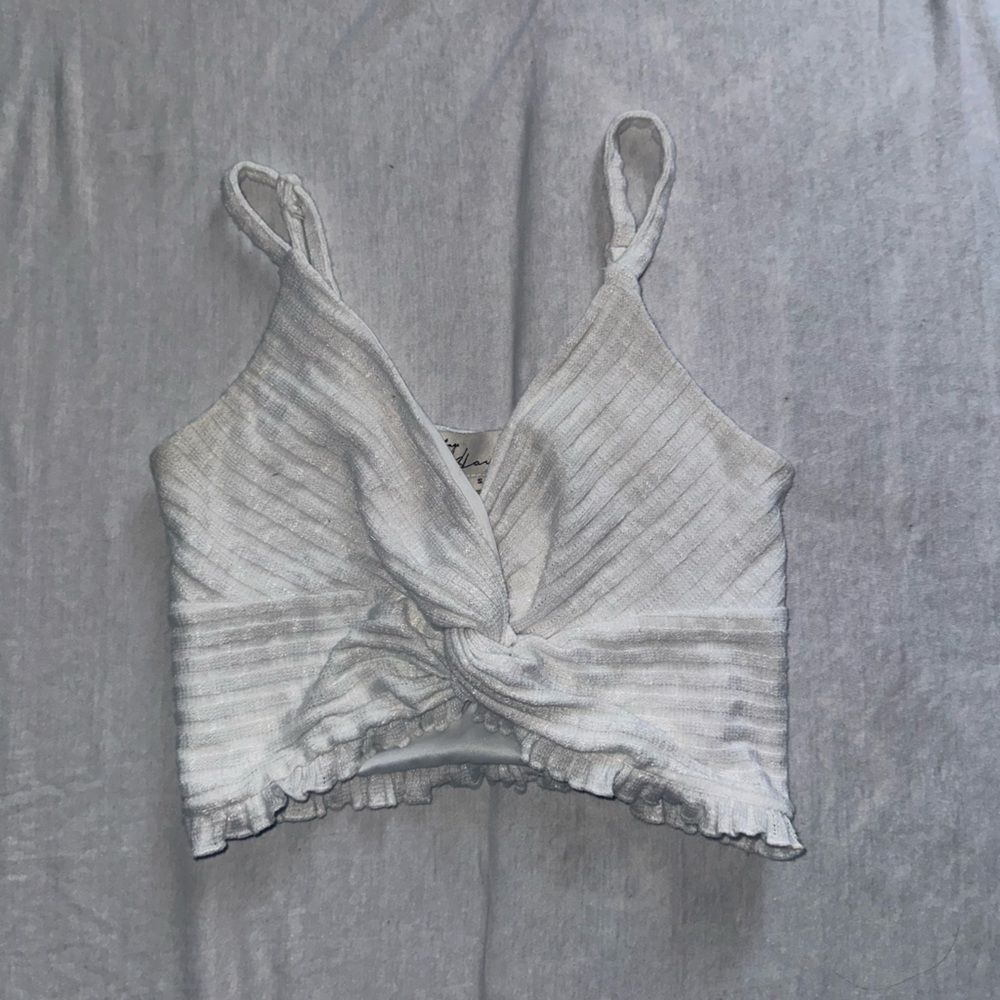 Vintage Havana White Tank Top:)